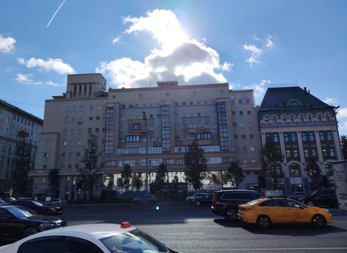фасад дома, здание по адресу г Москва, Большая Сухаревская пл, д 14/7